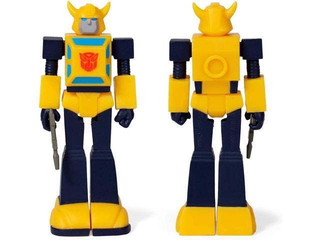 Transformers Bumblebee ReAction Figure Retro Themed Autobot Plastic Super7