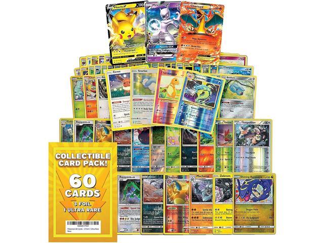 UPC 665275914324 product image for Pokemon TCG 60ct Pack Trading Card Game 3 Foil 1 Ultra Rare Assortment Mighty Mo | upcitemdb.com