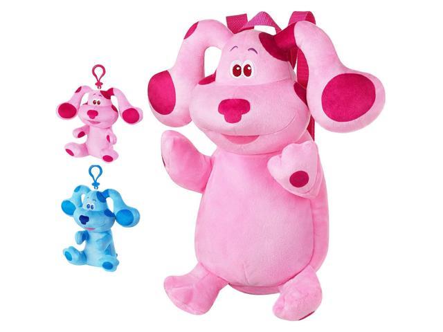 Blue's Clues Magenta Plush Set Backpack Clip on Coin Purse Bundle Ornament Toy PMI International (665275938719 Toys & Games Toys Activity Toys) photo