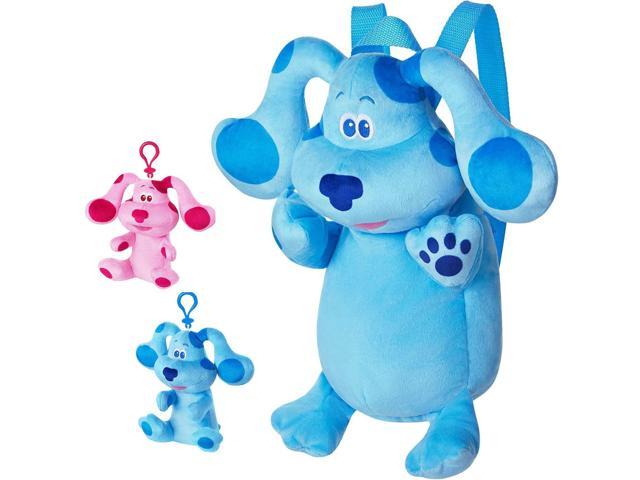 Blue's Clues Blue Plush Set Backpack Clip on Coin Purse Ornament Bundle PMI International (665275688102 Toys & Games Toys Activity Toys) photo