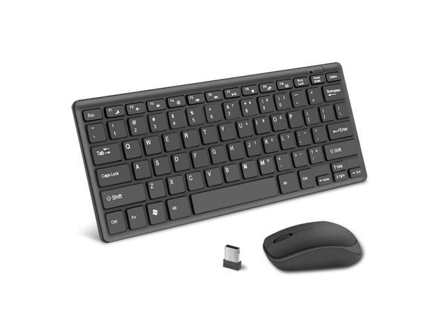 axGear Mini Wireless Keyboard and Optical Mouse Combo 2.4Ghz Ultra Slim
