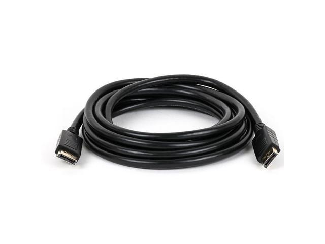 DisplayPort to DisplayPort Cable Male to Male DP to DP 4K Resolution 10 Feet Black - axGear