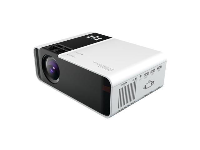 Mini Projector 1080P HD Supported 4500 Lux Portable Video Projector Compatible with TV Stick, HDMI, USB, AV, DVD - axGear