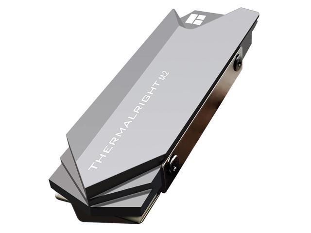 Heatsink Cooler Compatible with NVMe M.2 2280 SSD Aluminum Material with Silicone Thermal Pad - axGear