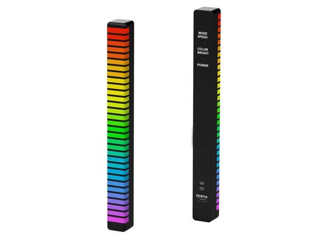 axGear LED RGB Atmosphere Strip Light Bar Music Sync Rhythm Lamp Voice Sound Control