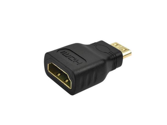 axGear HDMI Female to Mini HDMI Male Converter F/M Cable Adapter MiniHDMI