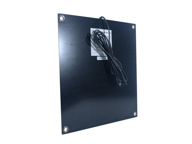 15-Watt Semi-Flex Crystalline Solar Panel with Charge Controller