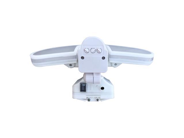 205 Integrated LED White Triple Head Outdoor Solar Motion Activated Light