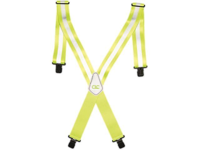 CLC WORK GEAR 14110 Tool Suspenders, Suspenders, Yellow, Polyester