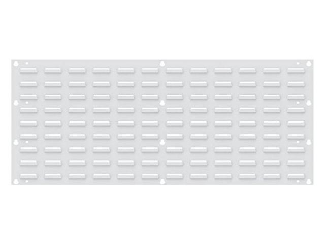 AKRO-MILS 30636TEXWHT Steel Louvered Panel, 5/16 in D x 20 in H x 36 in W, White