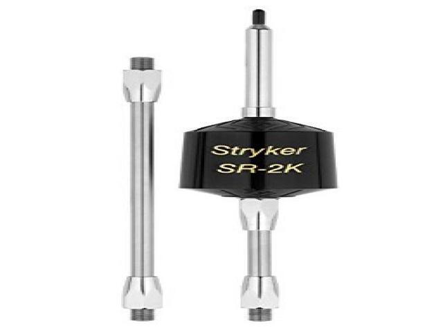 STRYKER SR2K 3,600 WATT WIDE BAND 26-30 MHZ ANTENNA WITH 5 AND 10 STAINLESS STEEL MAST