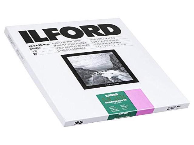 Ilford Multigrade FB Classic, Enlarging Paper 8x10', 25 Sheets, Glossy #1171972