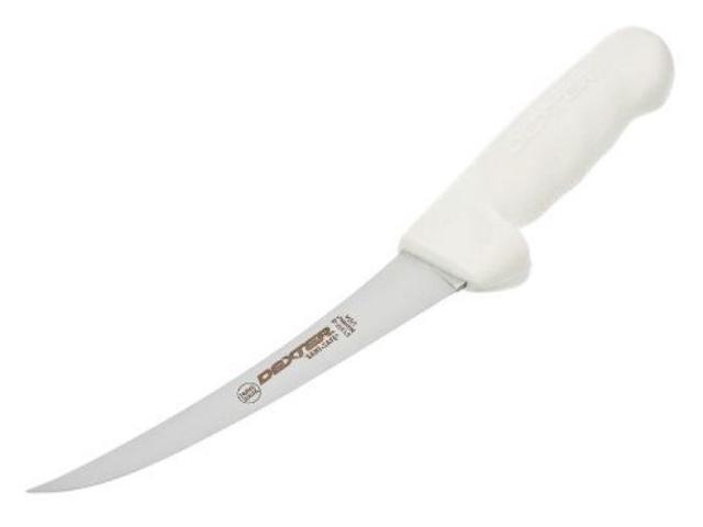 DEXTER RUSSELL 01483 Boning Knife,Flex,Curved,6 In,NSF