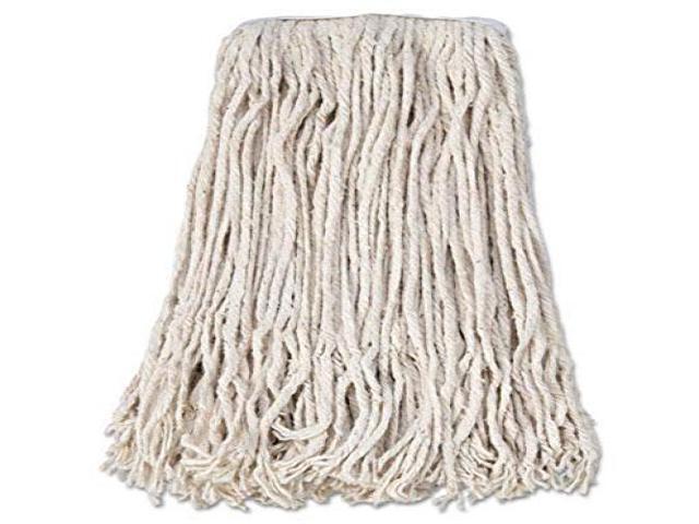 Boardwalk Banded Cotton Mop Head #24 White 12/Carton CM02024S