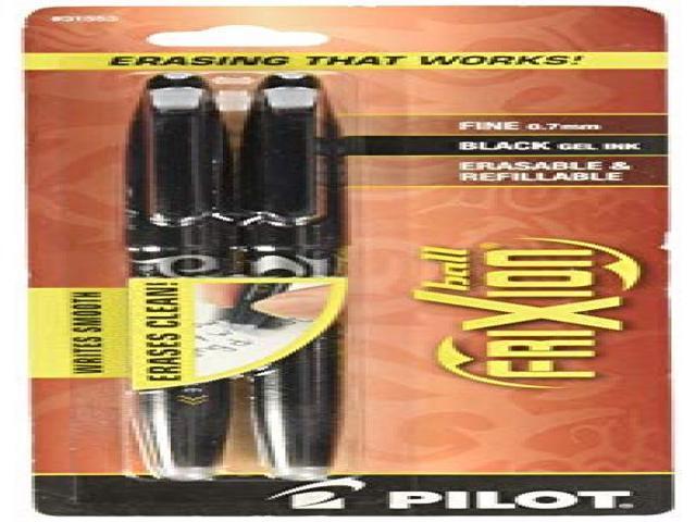 Pilot Rollerball Gel Pen Frix Erasable Fine Black Barrel/Ink 31553