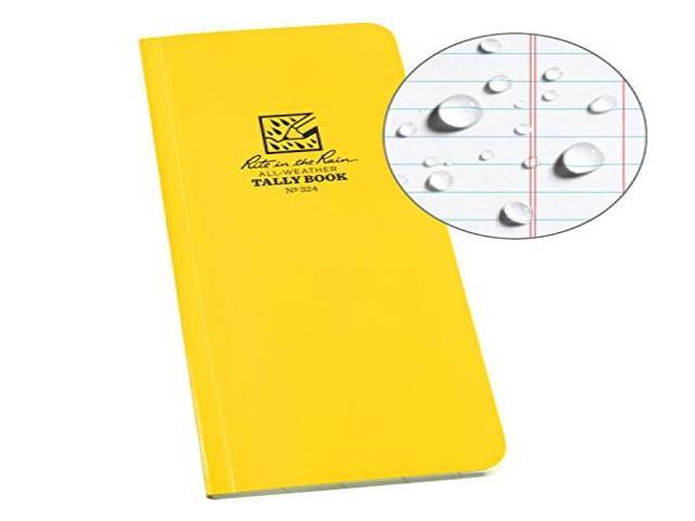 RITE IN THE RAIN 324 All Weather Book,70 Sheets,20 lb.