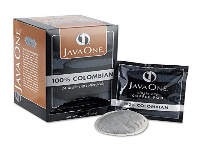 Java One Coffee Pods Colombian Supremo Single Cup 14/Box 30200