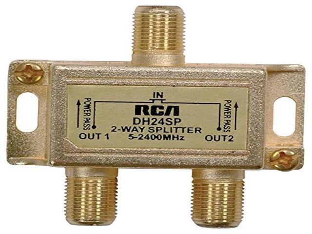 Audiovox 2-Way RCA Digital Plus Signal Splitter - 2-way - 2.4GHz - image 5