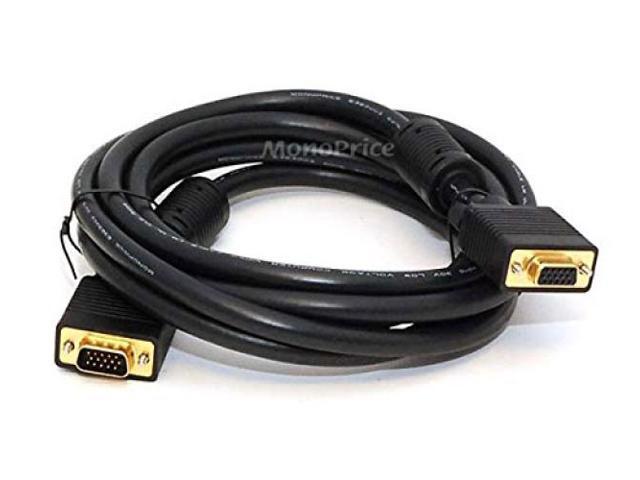 Monoprice Inc. Svga Super Vga M/F Monitor Cable 10F