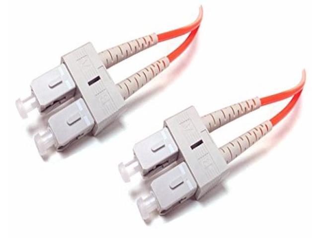 BattleBorn SC-SC Fiber Optic Patch Cable Cord 1 Meter 3 Foot Duplex Multimode 62.5 / 125 micron
