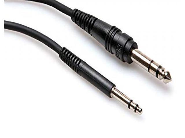 Hosa Technology 1/4 Stereo TRS Male Phone to TT Male Bantam Cable 5 - image 3