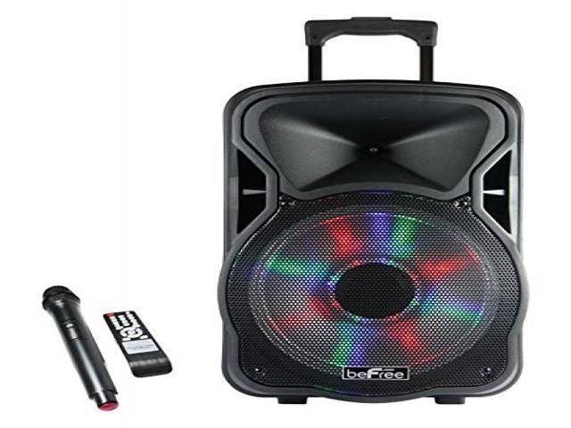 Befree Sound BFS-5800 15 in. Bluetooth Rechargeable Party Speaker with Illuminating Light