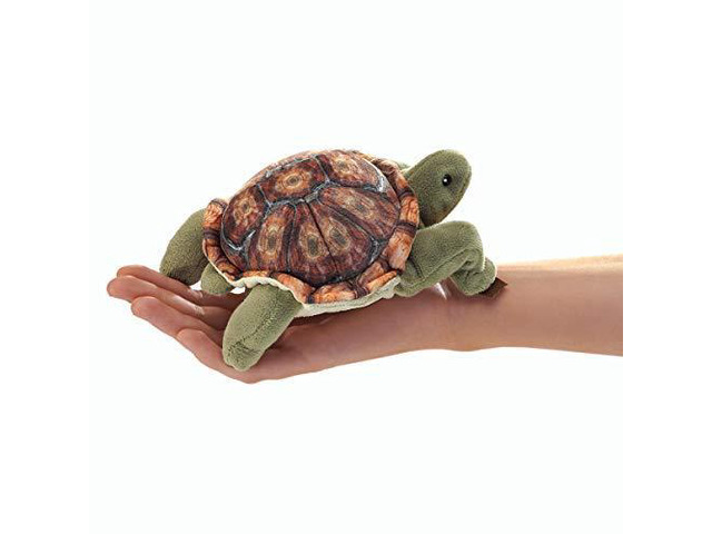 Folkmanis Mini Tortoise Finger Puppet