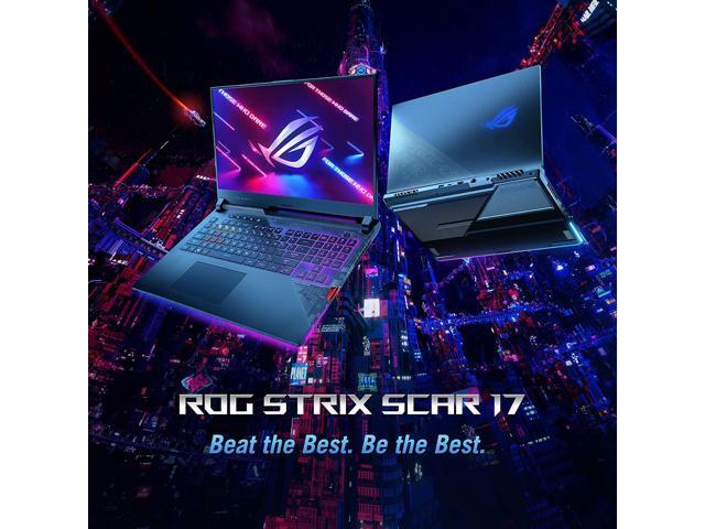 ASUS ROG Strix Scar 17 (2021) Gaming Laptop, 17.3 360Hz IPS FHD, NVIDIA GeForce RTX 3080, AMD Ryzen 9 5900HX, 16GB DDR4, 1TB SSD, Opti-Mechanical...
