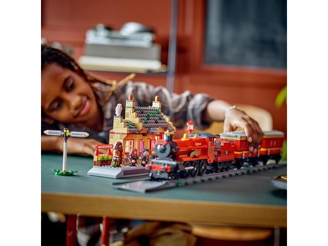 LEGO Harry Potter Hogwarts Express & Hogsmeade Station Building Toy - Pretend Play and Display Decor for Boys & Girls, Ages 8+ 76423