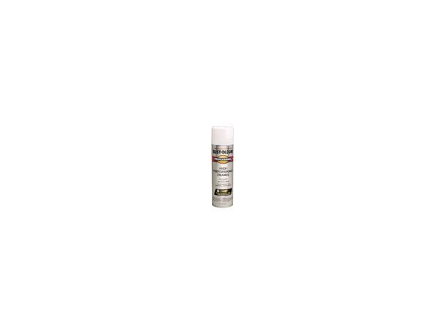 Rustoleum Professional High Performance Topcoat Enamel Spray Paint, 15 oz Aerosol Can, White