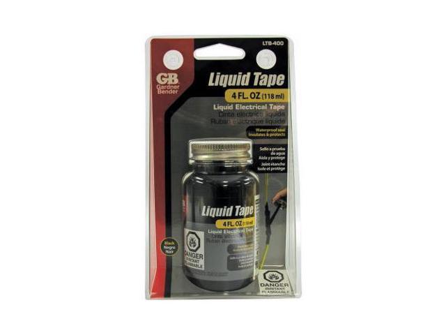 Gardner Bender 4 Oz. Black Electrical Liquid Tape LTB-400