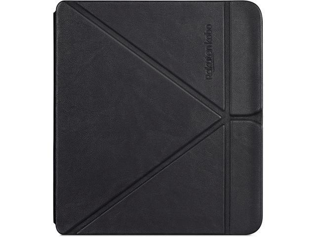 Kobo Libra 2 SleepCover Case Black Sleep/Wake Technology Built-in 2-Way Stand Vegan Leather Compatible with 7 Kobo Libra 2 eReader