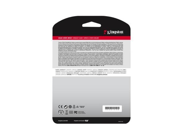 Kingston A400 960GB SATA 3 2.5' Internal SSD SA400S37/960G - HDD Replacement for Increase Performance