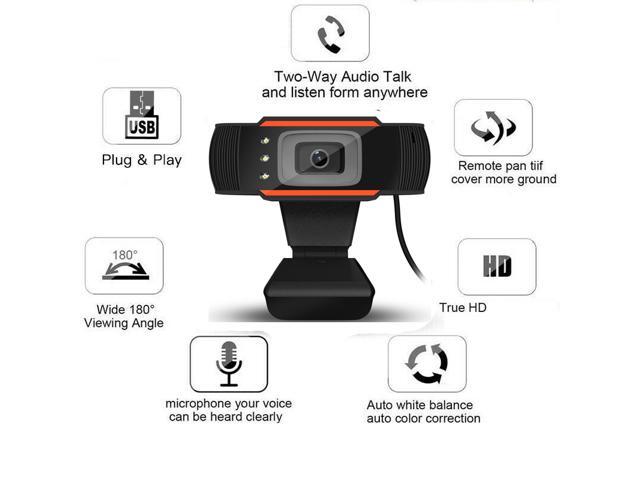 480P USB 2.0 HD Web Cam Camera Webcam With Microphone For Computer PC Laptop Desktop