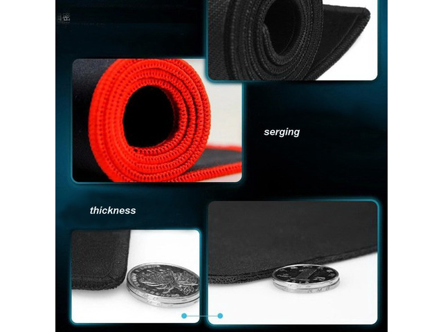 Jansicotek 600*300MM Mouse Pad Mouse Mats Pro Ultra Large Rubber Keyboard Mat Professional Gaming Mouse Pad Mat Locking Edge Keyboard Table Mat...