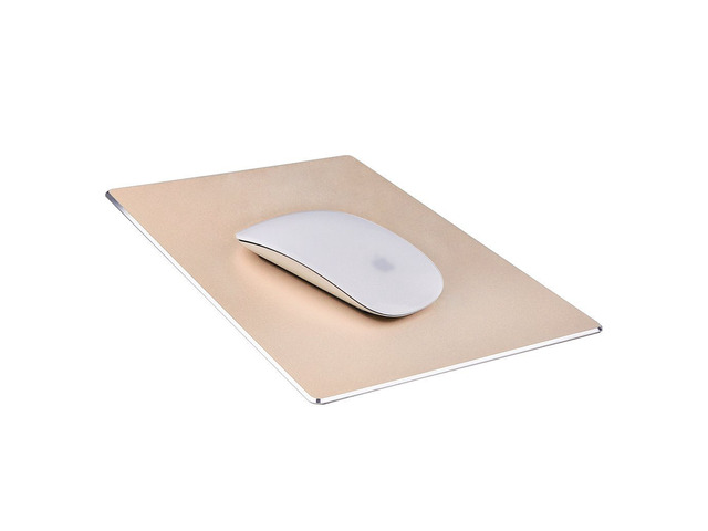 Jansicotek Computer Game Mouse Pad Smooth Gaming Aluminium Mouse Pad Fast and Accurate Control with Non-slip Rubber Base for PC Computer Laptop