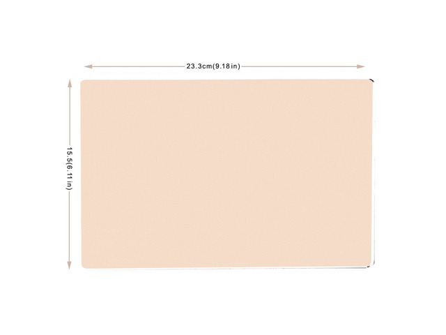 Jansicotek Computer Game Mouse Pad Smooth Gaming Aluminium Mouse Pad Fast and Accurate Control with Non-slip Rubber Base for PC Computer Laptop