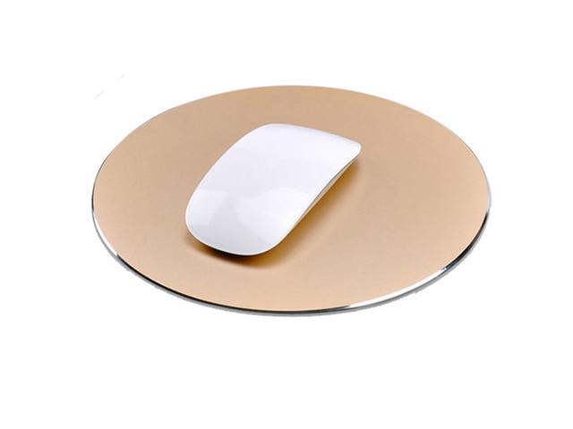 Jansicotek Computer Game Mouse Pad 8.66'Round Smooth Gaming Aluminium Mouse Pad Fast and Accurate Control with Non-slip Rubber Base for PC Computer...