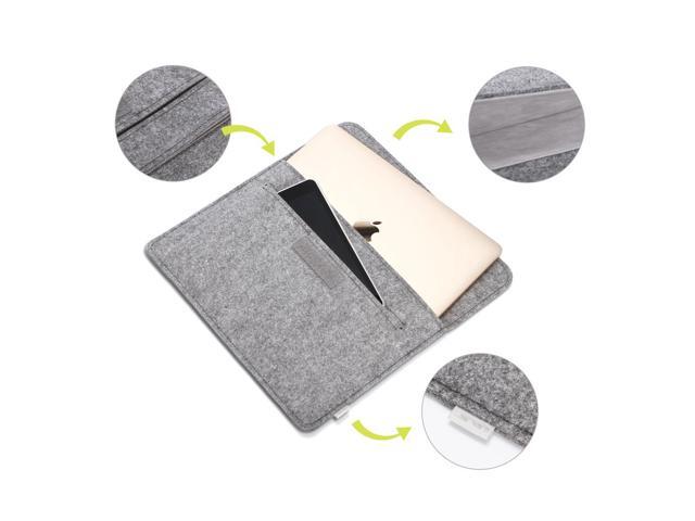 Jansicotek MacBook 13.3 Inch Sleeve Felt Protective Case for New MacBook with Retina Display