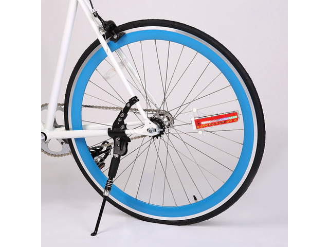 Jansicotek Colorful Bicycle Lights Bike Cycling Wheel Spoke Light 32 LED Flashing Spoke Light 32-pattern Waterproof