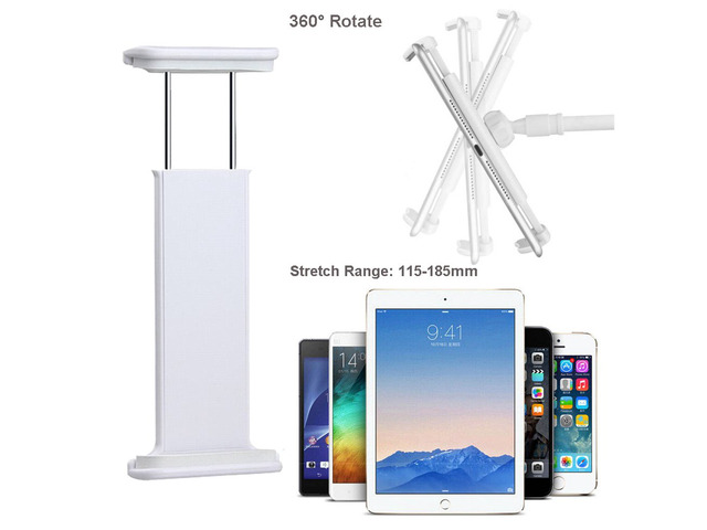 Jansicotek Tablet Stand, Gooseneck Tablet Holder Mount for iPad, iPhone, Samsung Galaxy Tabs, Amazon Kindle Fire HD and More 4-10.5 Devices, Good...