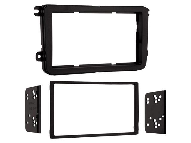 Metra - Dash Kit for Select 2016-2019 Volkswagen Beetle DDIN - Matte Black - image 5