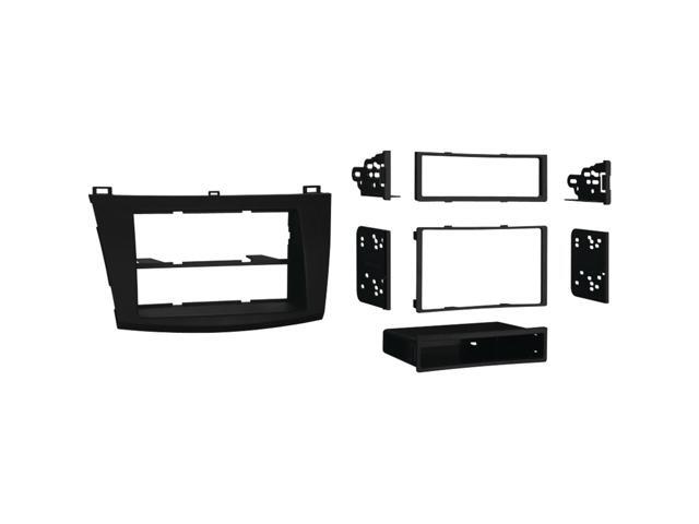 Metra - Dash Kit for Select 2010-2013 Mazda 3 DIN DDIN - Black - image 3