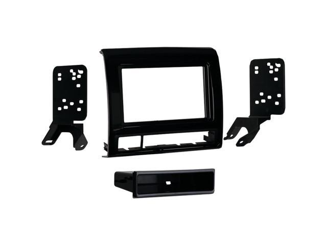 Metra - Dash Kit for Select 2012-2015 Toyota Tacoma DIN - Black - image 2