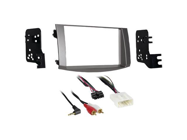 Metra - Dash Kit for Select 2005-2010 Toyota Avalon DDIN - Silver - image 2