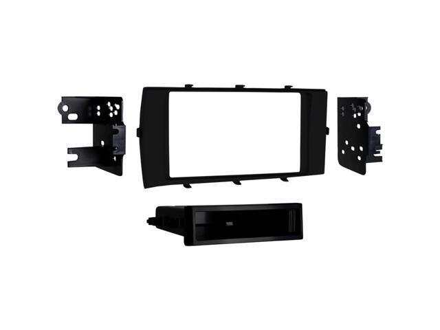 Metra - Dash Kit for Select 2012-2014 Toyota Prius DIN - Black - image 5