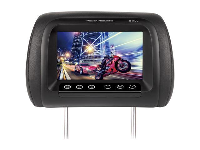 Power Acoustik 7' Headrest Monitor 3 Color Skins Dual Channel Ir 9.25In. X 7.5In. X 10.75In.