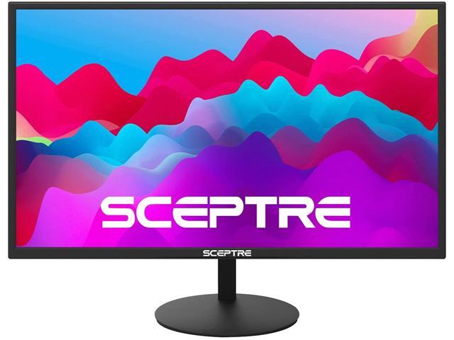27-Inch FHD LED Gaming Monitor 75Hz 2X HDMI VGA Build-in Speakers, Ultra Slim Metal Black