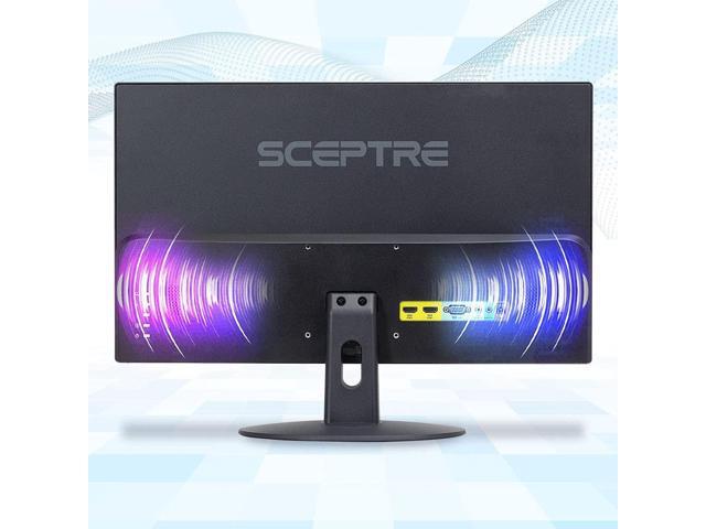 New 22 Inch FHD LED Monitor 75Hz 2X HDMI VGA Build-in Speakers, Machine Black (E22 Series)
