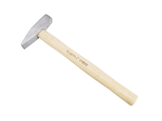 ELECALL 0.5kg Fflat Wood Hammer For Woodworking and Electronic Tool Mini Hammer Rubber Hammer Safety Hammers